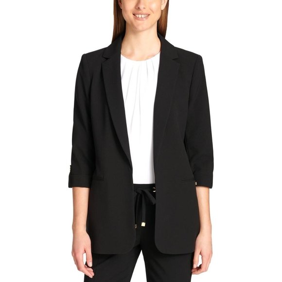 Calvin Klein Jackets & Blazers - CALVIN KLEIN WOMENS OPEN-FRONT BLAZER